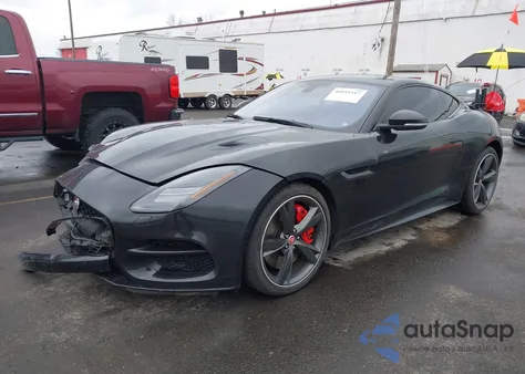 2018 Jaguar F-Type R из США, поврежденный, VIN SAJD51EE1JCK48594